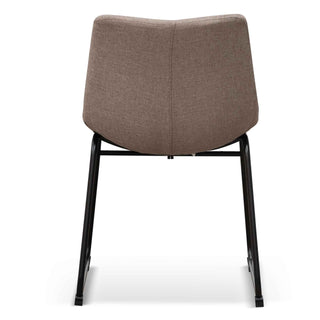 Hobart Dining Chair Grey Brown