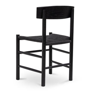 Albany Dining Chair Black Tan