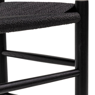 Albany Dining Chair Black Tan