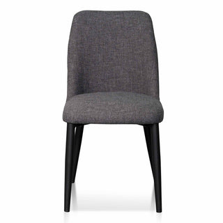 Hugo Dining Chair Black Grey