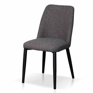 Hugo Dining Chair Black Grey