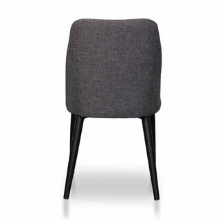Hugo Dining Chair Black Grey