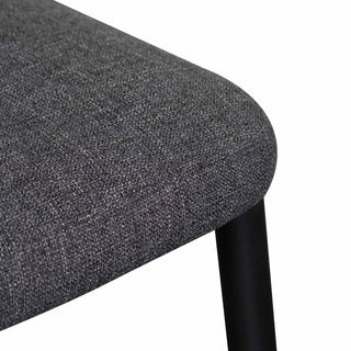 Hugo Dining Chair Black Grey