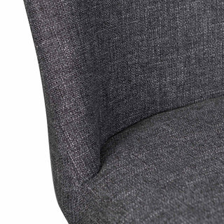 Hugo Dining Chair Black Grey