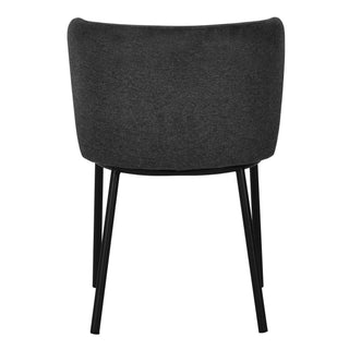 Lily Dining Chair Grey Charcoal