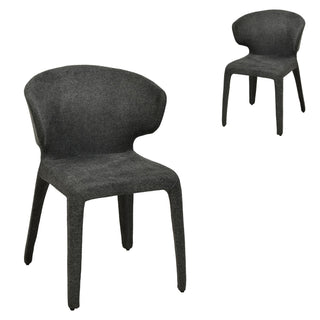 Preston Dining Chair Grey Charcoal