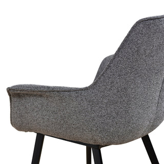 Paddington Dining Chair Tan Charcoal