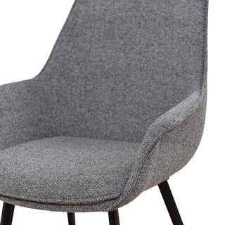 Paddington Dining Chair Tan Charcoal