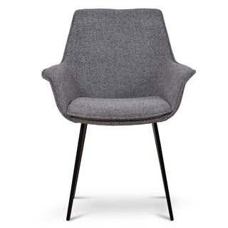 Paddington Dining Chair Tan Charcoal