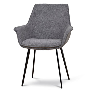 Paddington Dining Chair Tan Charcoal
