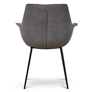 Paddington Dining Chair Tan Charcoal