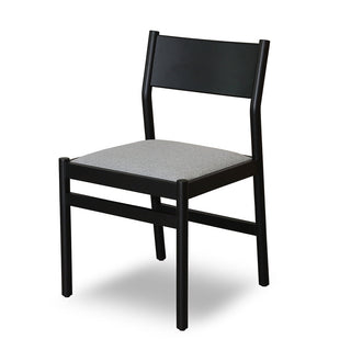 Leo Dining Chair Black Tan