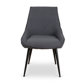Leo Dining Chair Charcoal