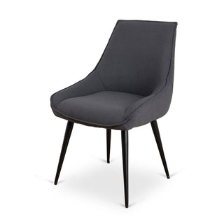 Leo Dining Chair Charcoal