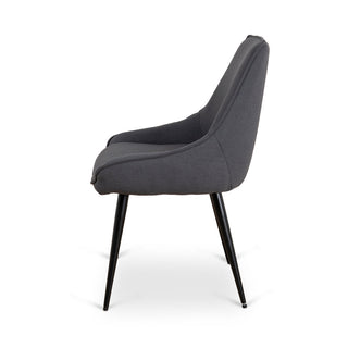 Leo Dining Chair Charcoal