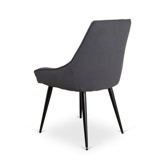 Leo Dining Chair Charcoal