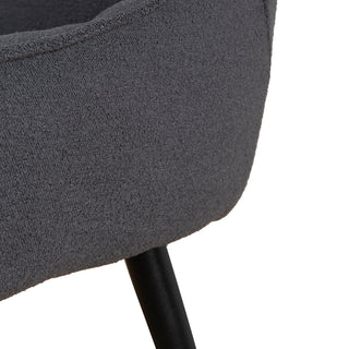 Leo Dining Chair Charcoal