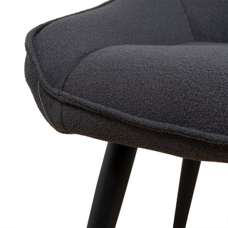 Leo Dining Chair Charcoal
