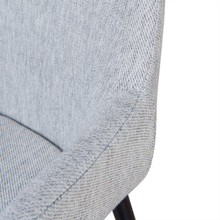 Ella Dining Chair Grey Silver