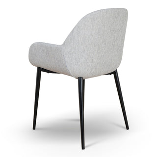 Ella Dining Chair Grey Silver