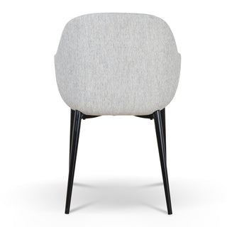 Ella Dining Chair Grey Silver