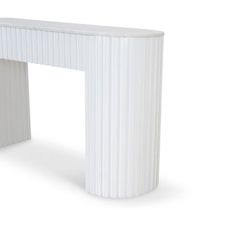 Hawthorn Console Table White