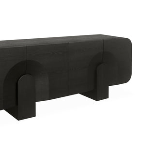 Heidi Sideboard Black Red