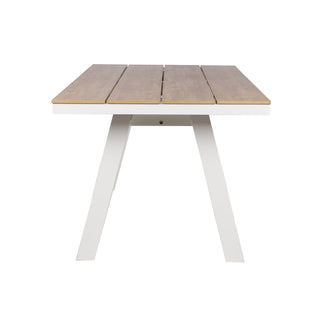 Albany Dining Table White Sand