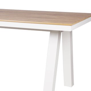 Albany Dining Table White Sand