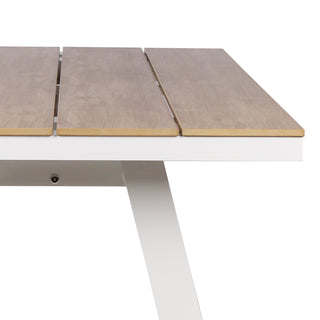 Albany Dining Table White Sand