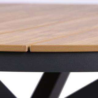 Torquay Dining Table Natural Charcoal