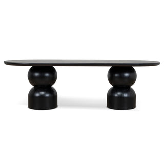 Mosman Dining Table Black Red