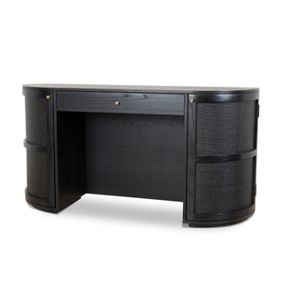 Hawthorn Desk Black Tan Red
