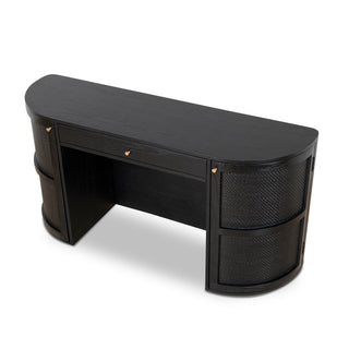 Hawthorn Desk Black Tan Red