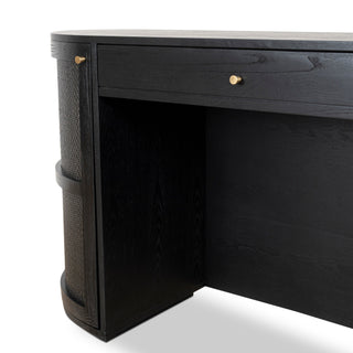 Hawthorn Desk Black Tan Red