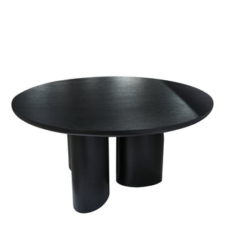 Balmain Dining Table Black Oak