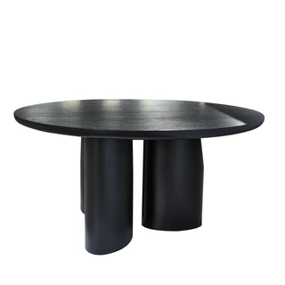 Balmain Dining Table Black Oak