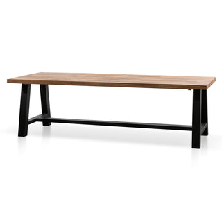 Heidi Dining Table Black Natural