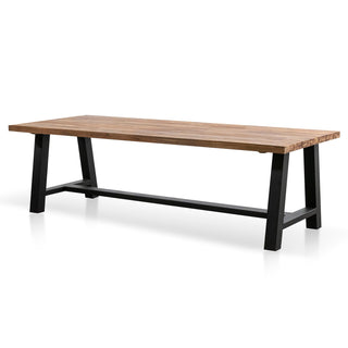 Heidi Dining Table Black Natural