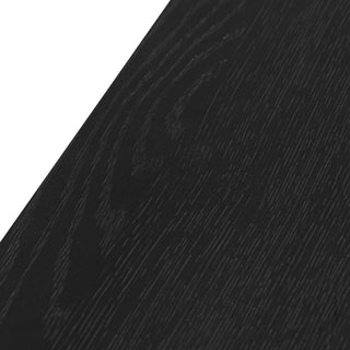 Preston Console Table Black Natural Red