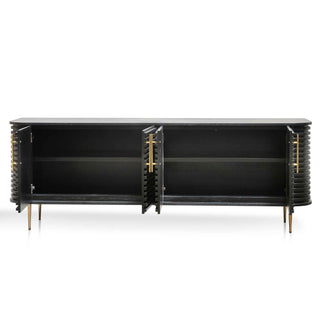 Poppy Sideboard Black Red