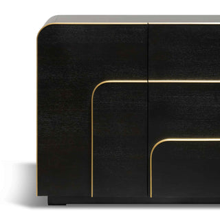 Nina Sideboard Black Red
