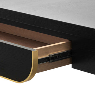 Zara Console Table Black Red