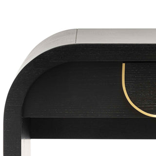 Zara Console Table Black Red