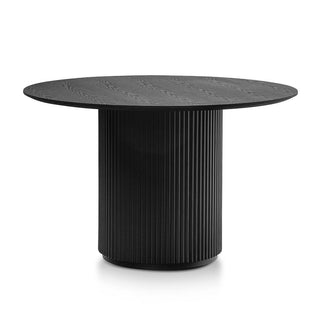 Windsor Dining Table Black Blue