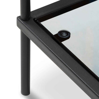 Lily Console Table Black Grey