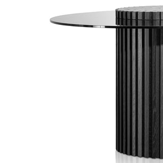 Evie Dining Table Black Grey