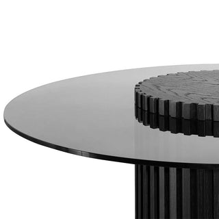 Evie Dining Table Black Grey