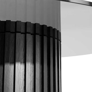Evie Dining Table Black Grey