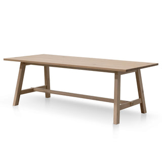 Hudson Dining Table Natural Tan